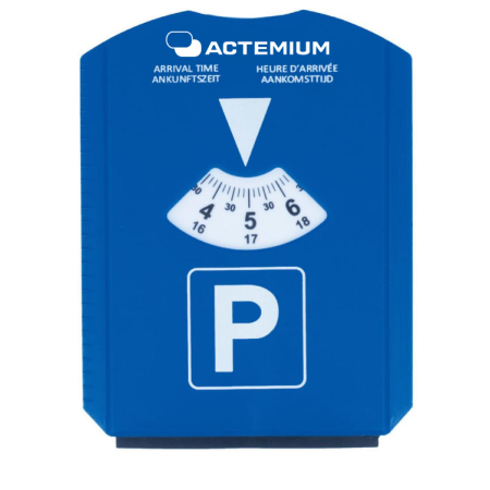 Disque parking grattoir