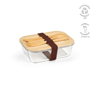 Lunch Box verre et bambou 1090ml