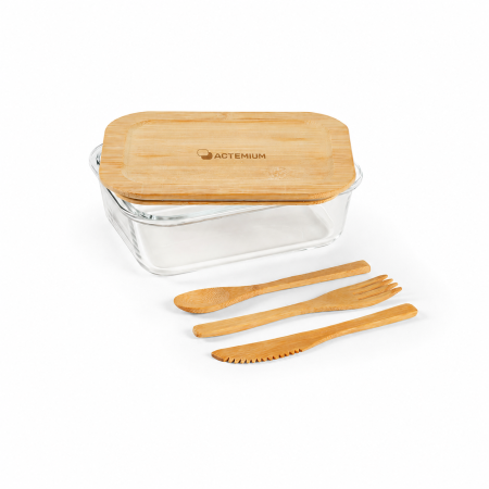 Lunch Box verre et bambou 1090ml