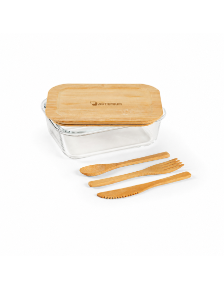 Lunch Box verre et bambou 1090ml