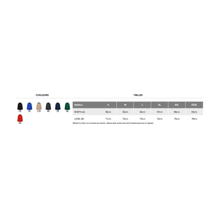 Veste parka recyclée