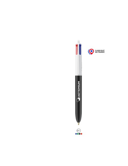 Stylo 4 couleurs Bic 98% recyclé