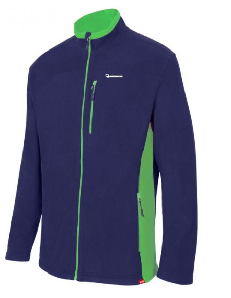 Veste polaire bicolore