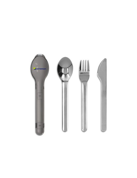 Set 3 couverts inox dans boite rigide