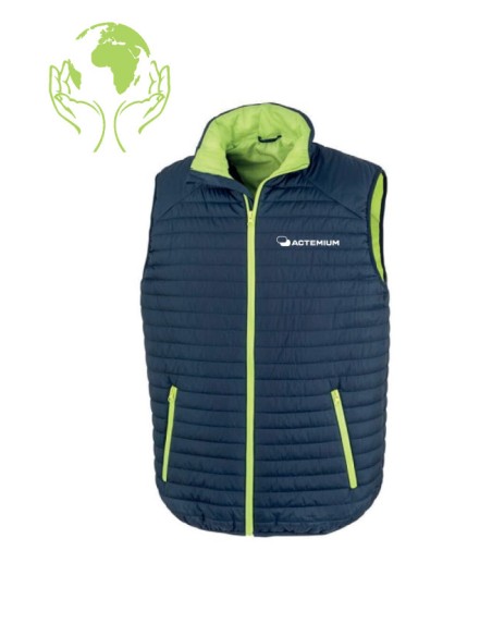 Bodywarmer navy lime Bodywarmer navy lime