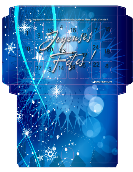 Calendrier de l'avent 2025*