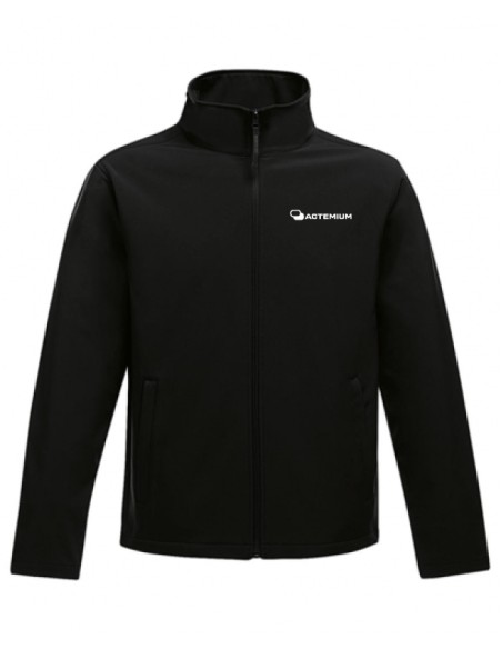 Veste softshell manches longues zippée