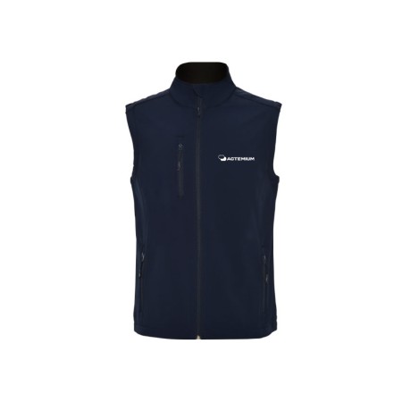 Bodywarmer softshell mixte