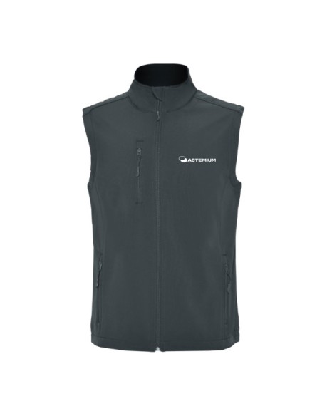 Bodywarmer softshell mixte
